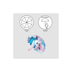 Stitch Paraguas manual poe burbuja