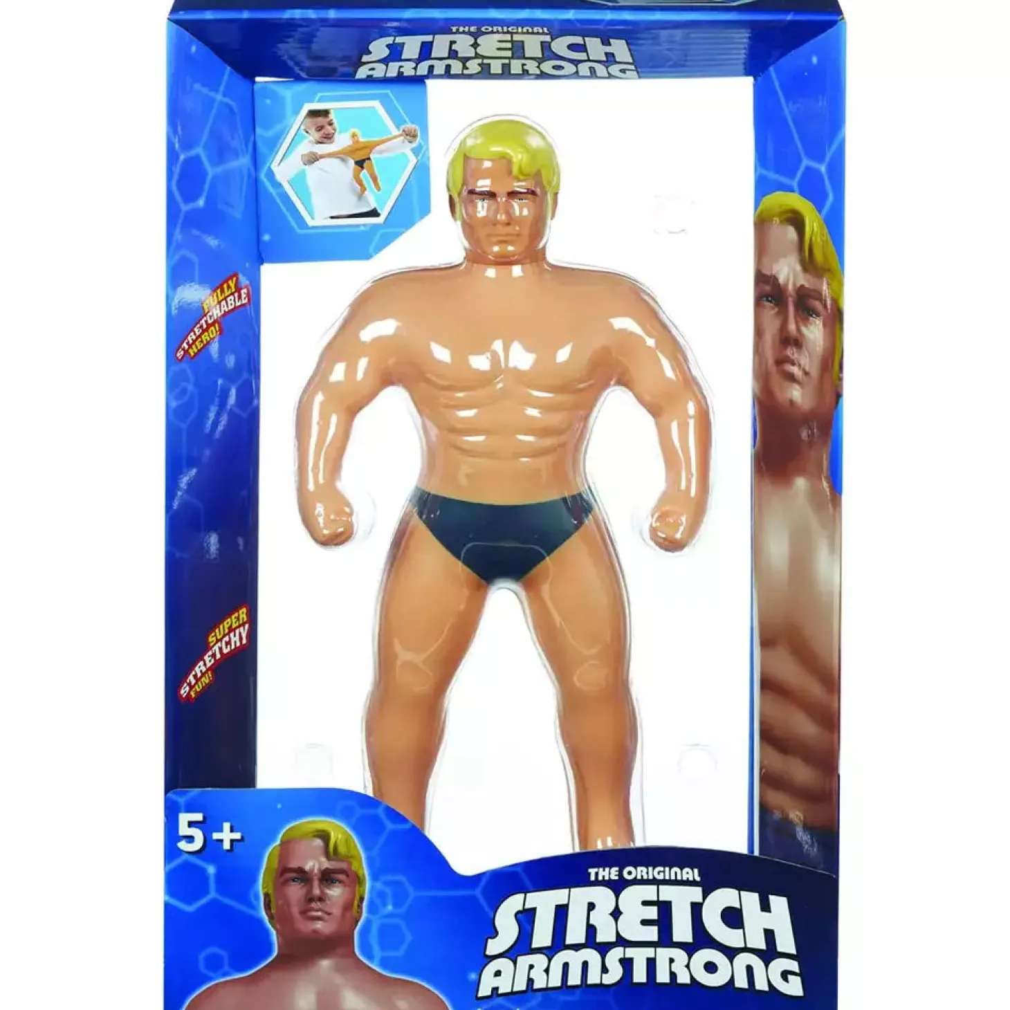 Stretch Armstrong Clásico – figura estirable 25 cm