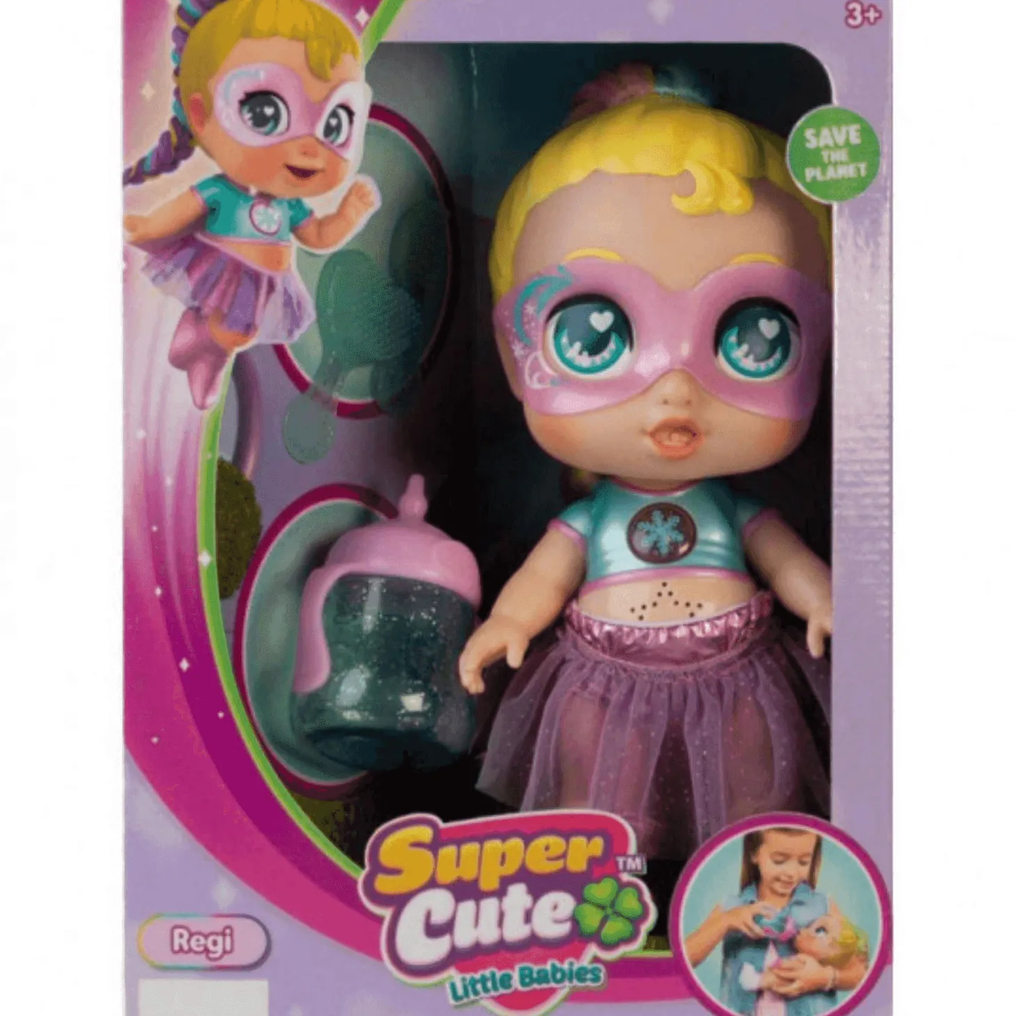 Super Cute Muñeca Glitzie Regi