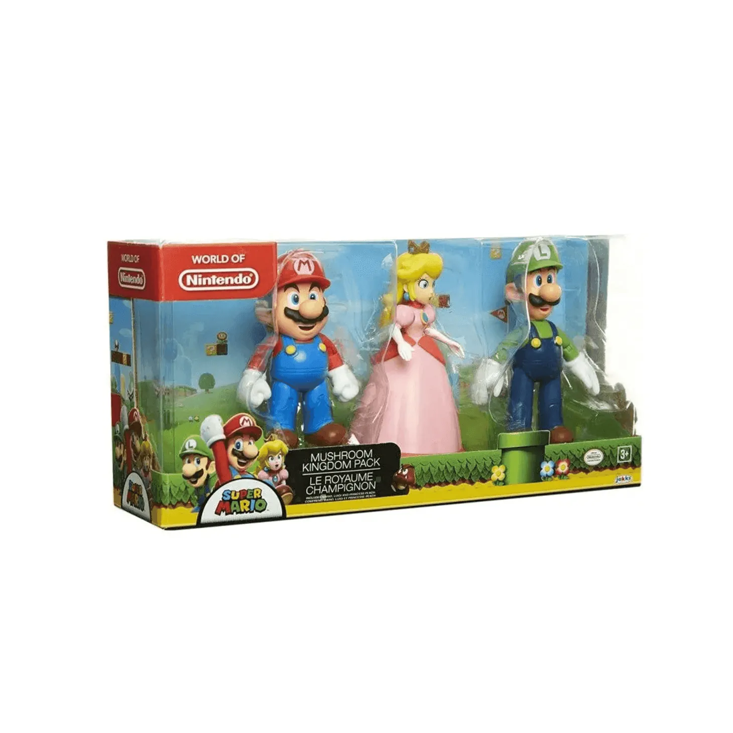Super Mario Set 3 Figuras Reino Champiñon