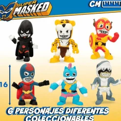Super Masked Figura Acción Stretchy