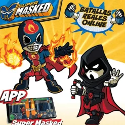 Super Masked Figura Acción Stretchy