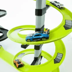 Super mega parking 5 Plantas con Pistas y 5 Coches