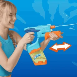 Super Soaker Dunk Fill Doble | Pack 2 Pistolas de Agua con Llenado Rápido | Desde 6 Años | Hasbro