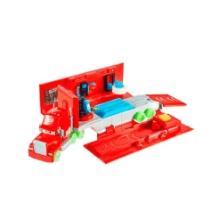 Supercamión Mack Glow Racers transformable en pista de Disney Pixar