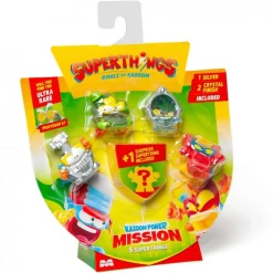 SuperThings Kazoom Power Mission Pack 5 Figuras