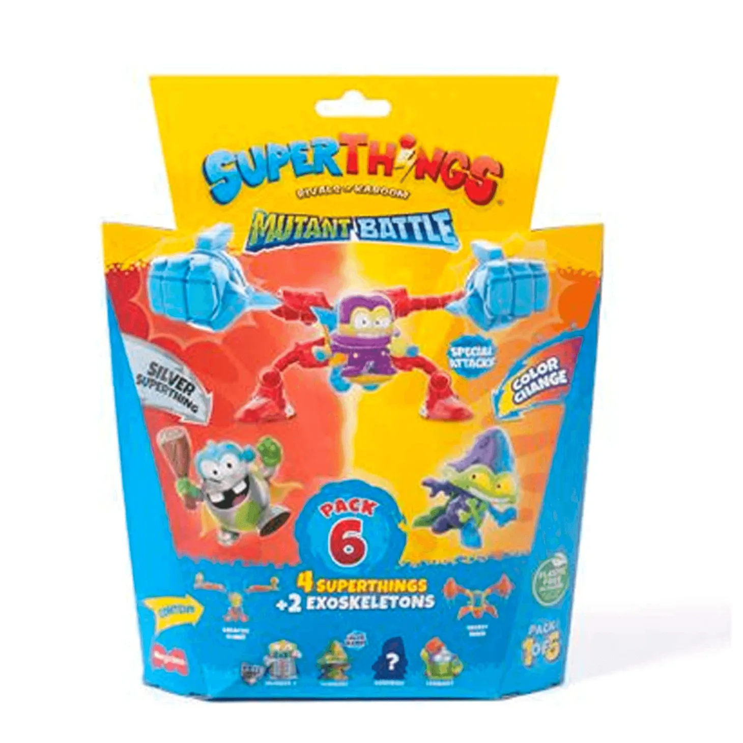 Superthings Mutant Battle Pack 6 Exoskeleton Modelo 1/6