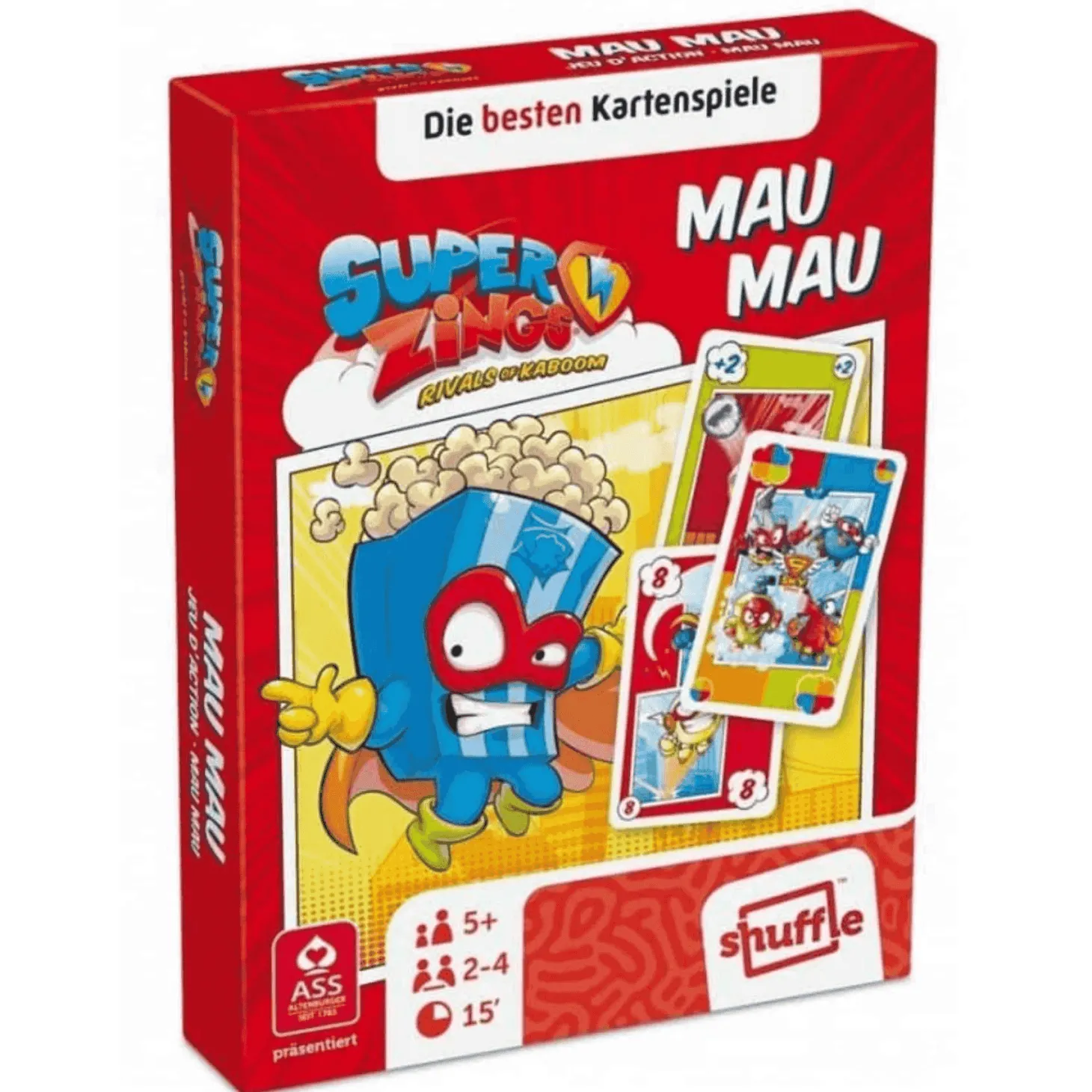 Superzings Juego de Mesa Mau Mau