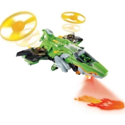 Switch & Go Dinos Rotor El tericinosaurio avión de combate