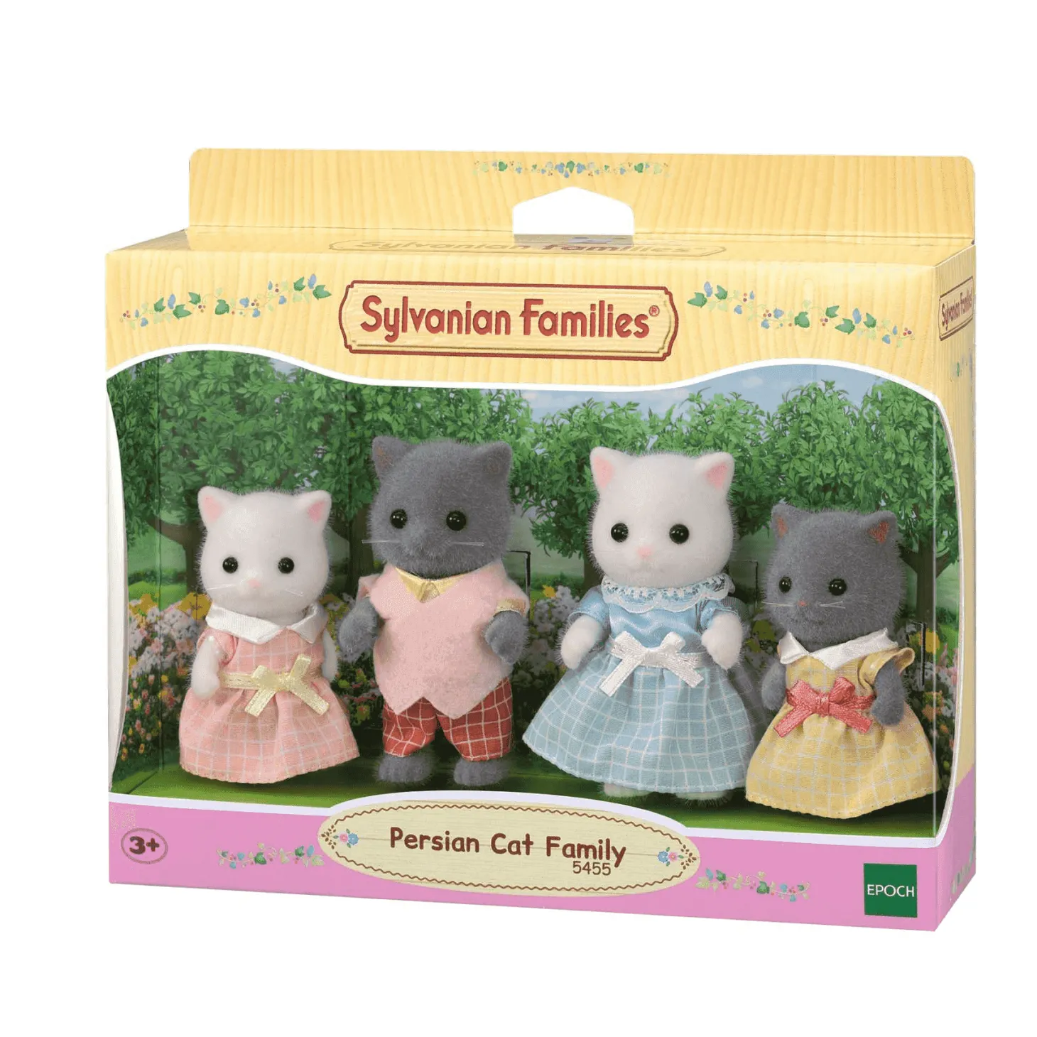 Sylvanian Families Familia Gato Persa