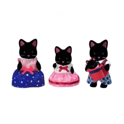 Sylvanian Families Familia Gato Medianoche