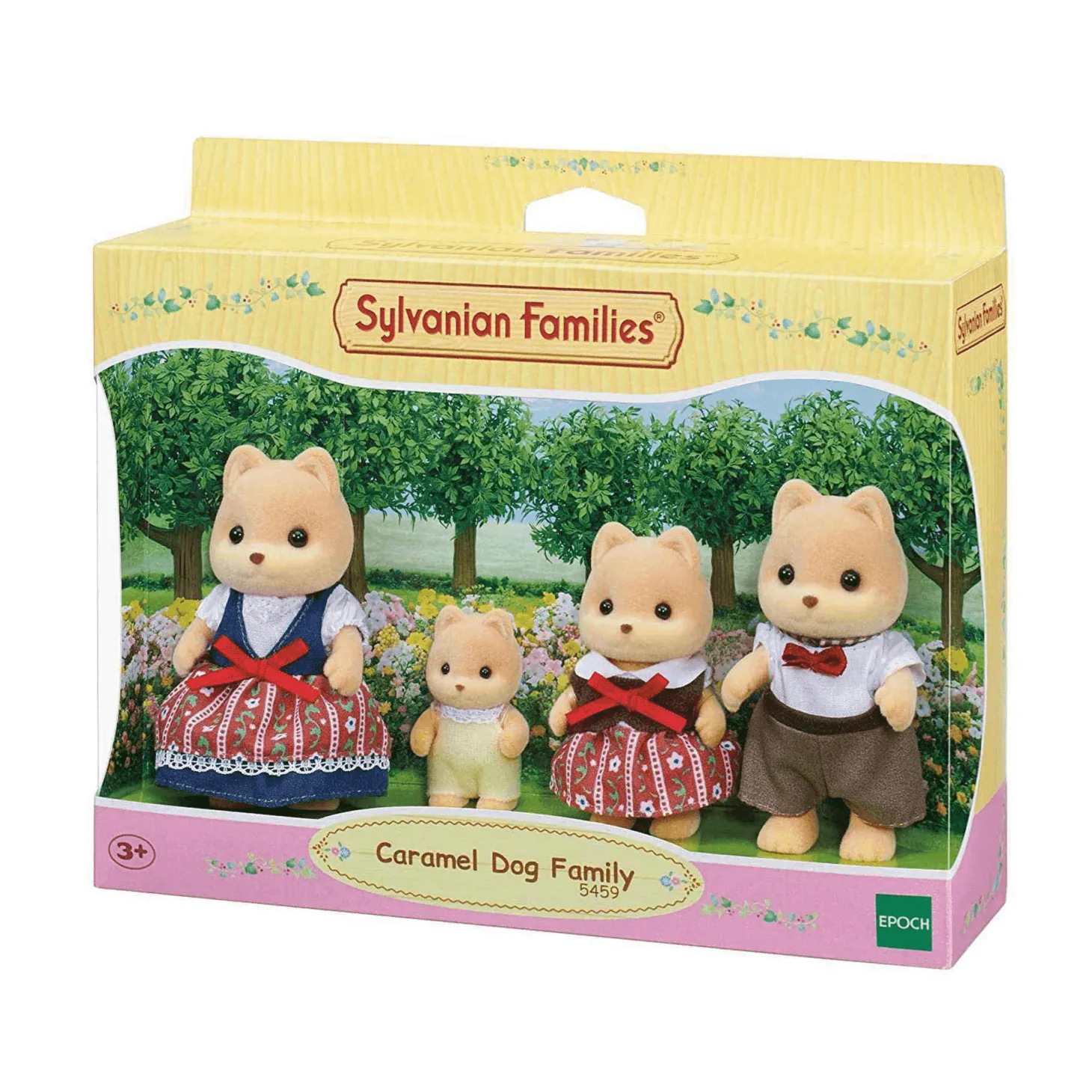 Sylvanian Families Familia Perro Caramelo