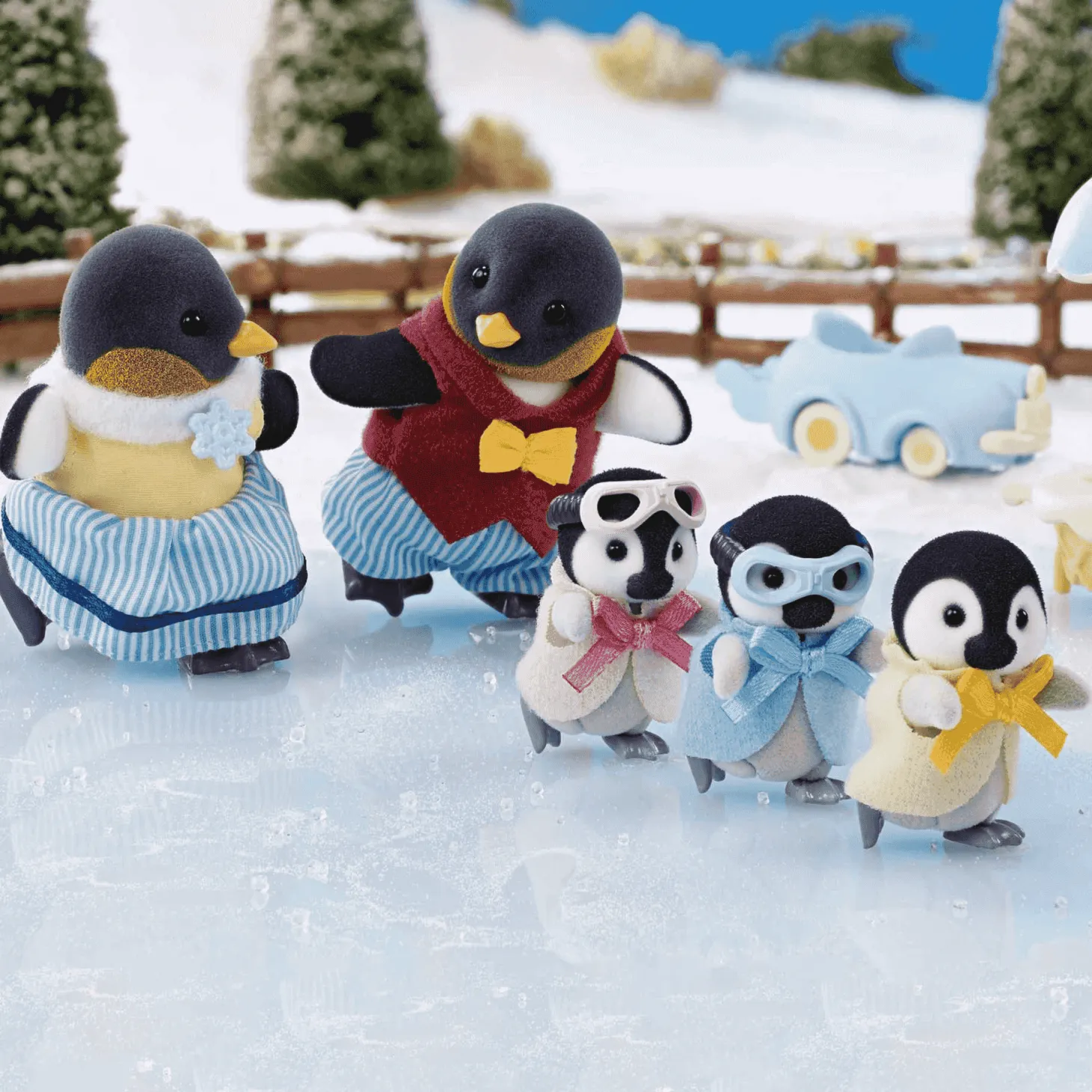 Sylvanian Families Familia Pingüino