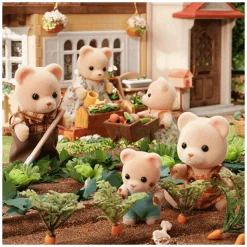Sylvanian Families Familia Oso Pardo