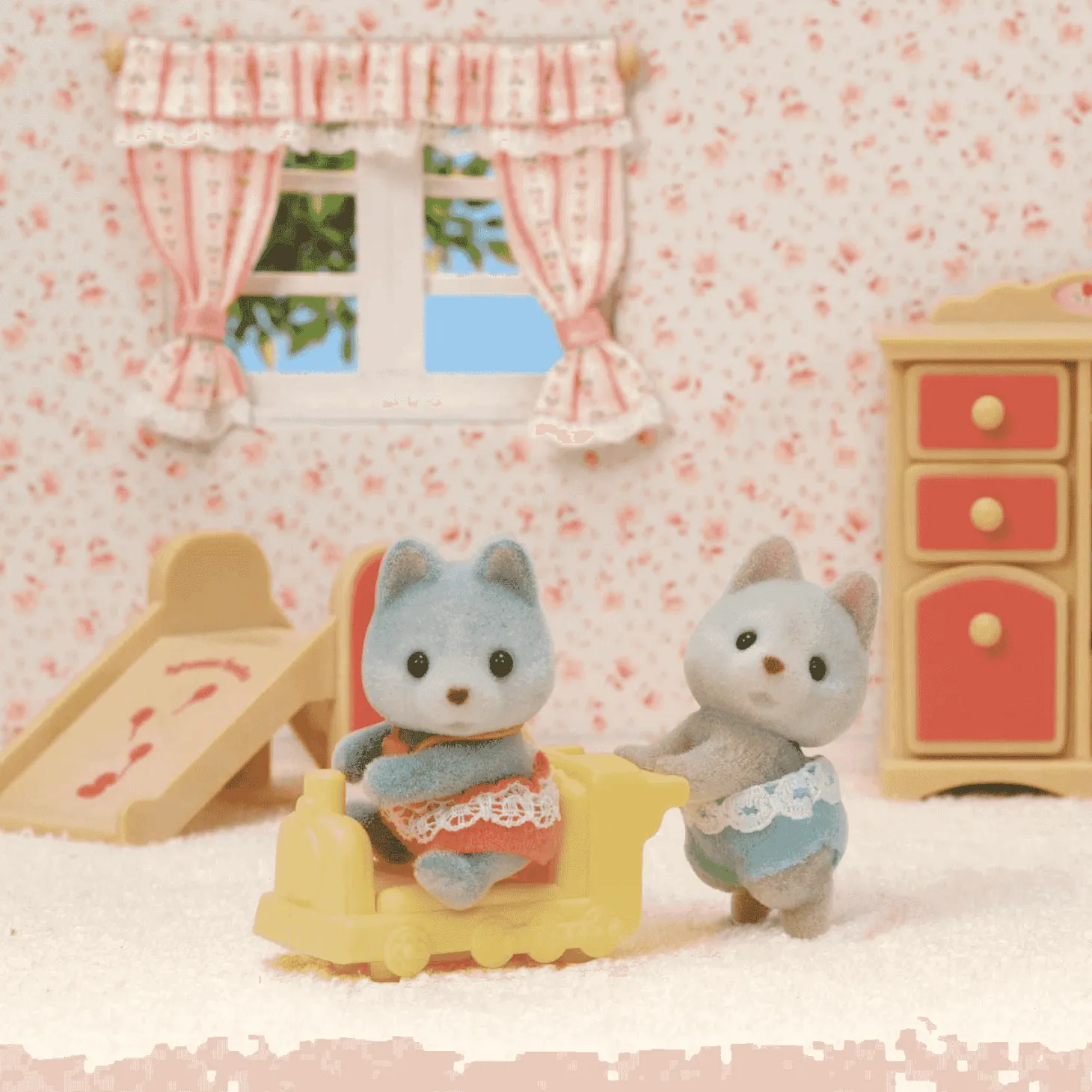 Sylvanian Families Gemelos Husky