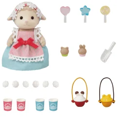 Sylvanian Families Puesto de Palomitas de Barbara Oveja