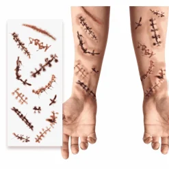 Tatuaje Cicatrices 30x13 cm