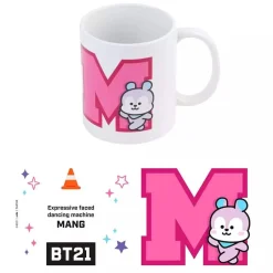 Taza BT21 New Mang Rosa 330m