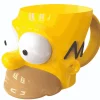 Taza Cerámica 3D Homero Simpson 369 ml en Caja Regalo