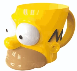 Taza Cerámica 3D Homero Simpson 369 ml en Caja Regalo