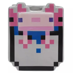 Taza 3D Ajolote Minecraft 400 ml