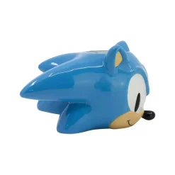 Taza 3D Cabeza de Sonic The Hedgehog 385 ml