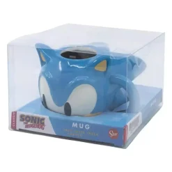 Taza 3D Cabeza de Sonic The Hedgehog 385 ml