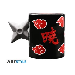 Taza 3D Naruto Shippuden Asa de Shuriken Akatsuki