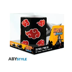 Taza 3D Naruto Shippuden Asa de Shuriken Akatsuki