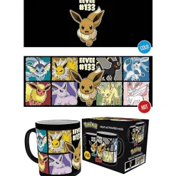Taza de cambio de calor de Pokémon 320 ml Eevee X2