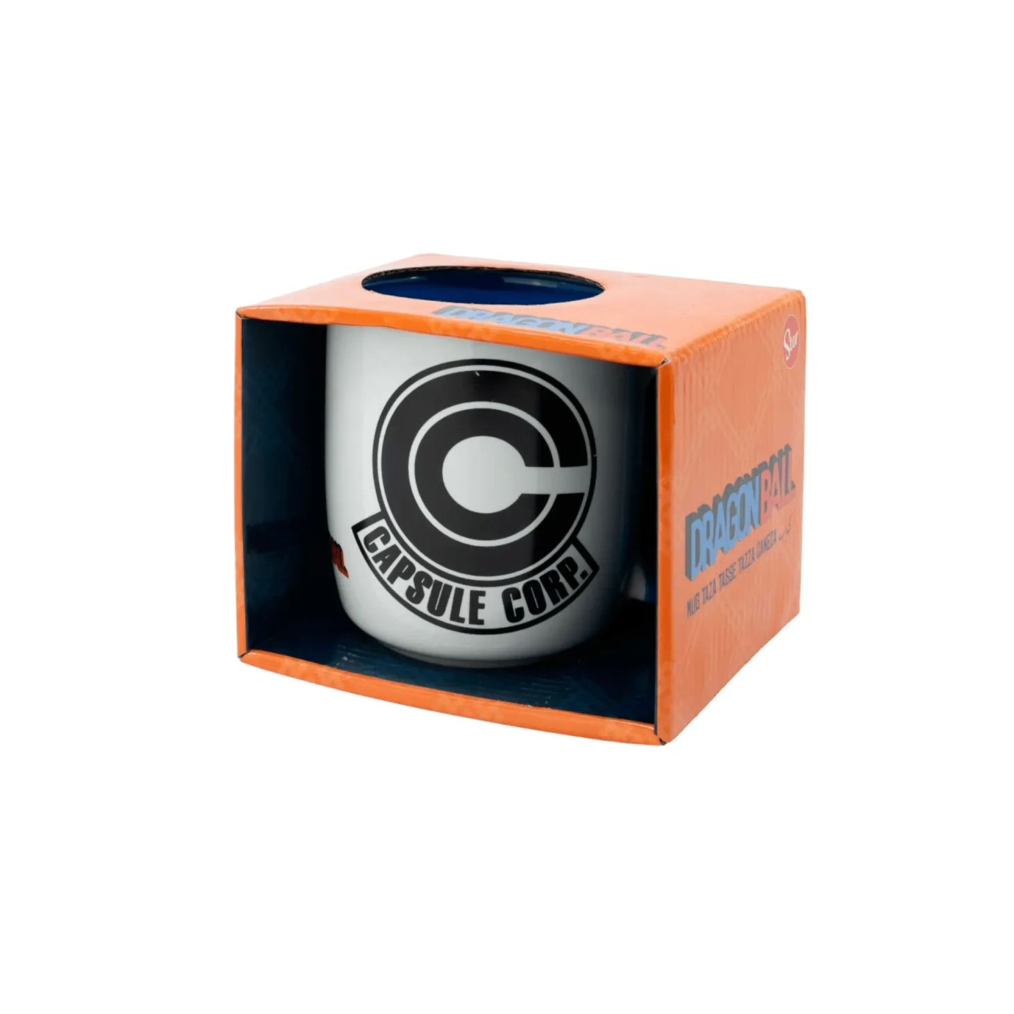 Taza de Cerámica Capsule Corp Dragon Ball 13 oz