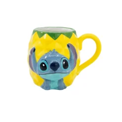 Taza de Cerámica 3D Stitch Piña