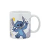 Taza de Cerámica Stitch Hawaian Flower 325ml