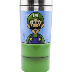 Taza de viaje Super Mario Tubería Mario o Luigi