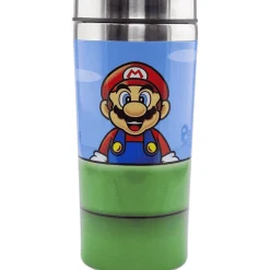 Taza de viaje Super Mario Tubería Mario o Luigi
