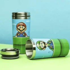 Taza de viaje Super Mario Tubería Mario o Luigi