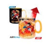 Taza mágica One Piece Luffy & Sabo 460 ml