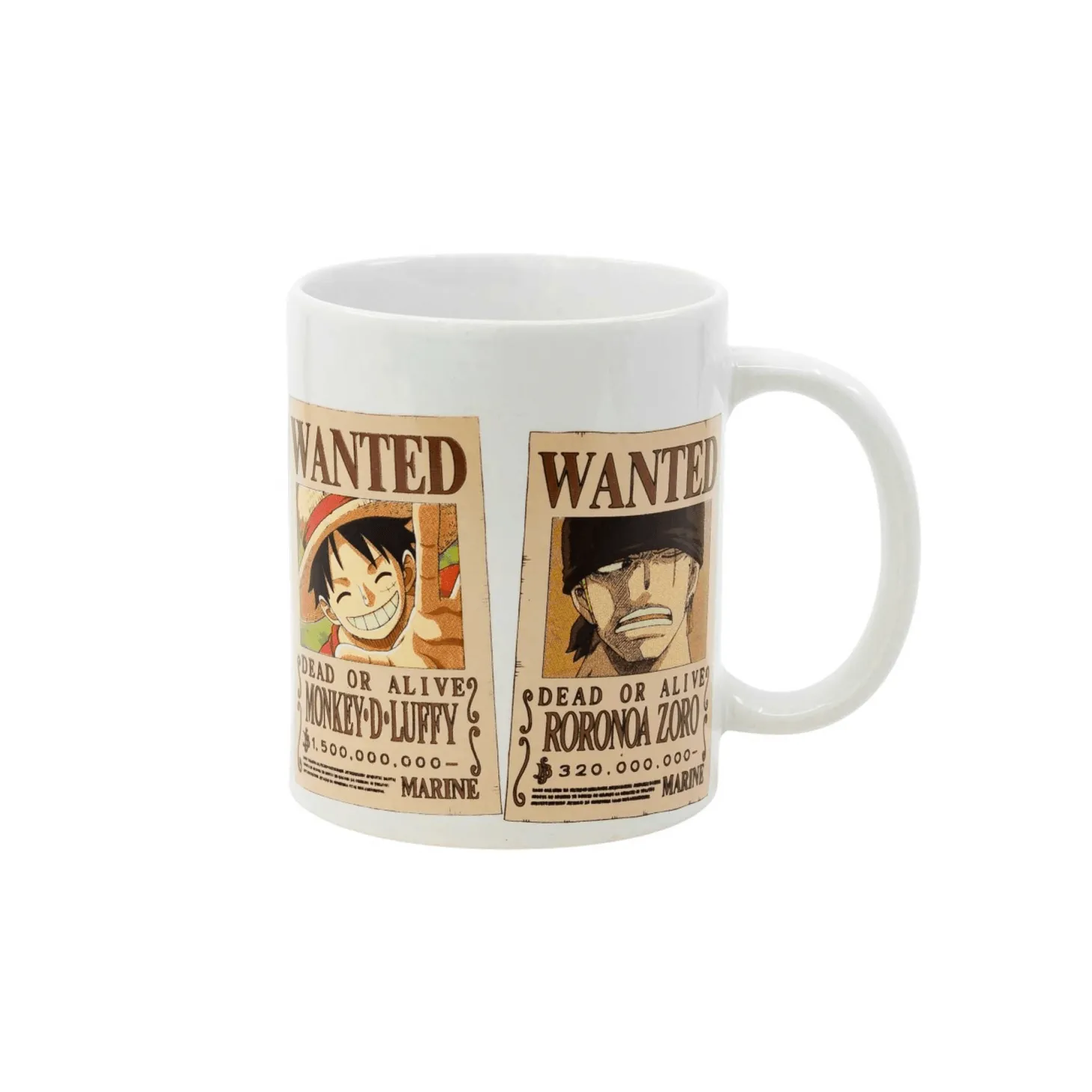 Taza One Piece Wanted 325 ml