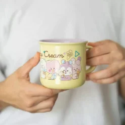 Taza Premium BT21 Ice Cream – ¡Despierta con dulzura y estilo!