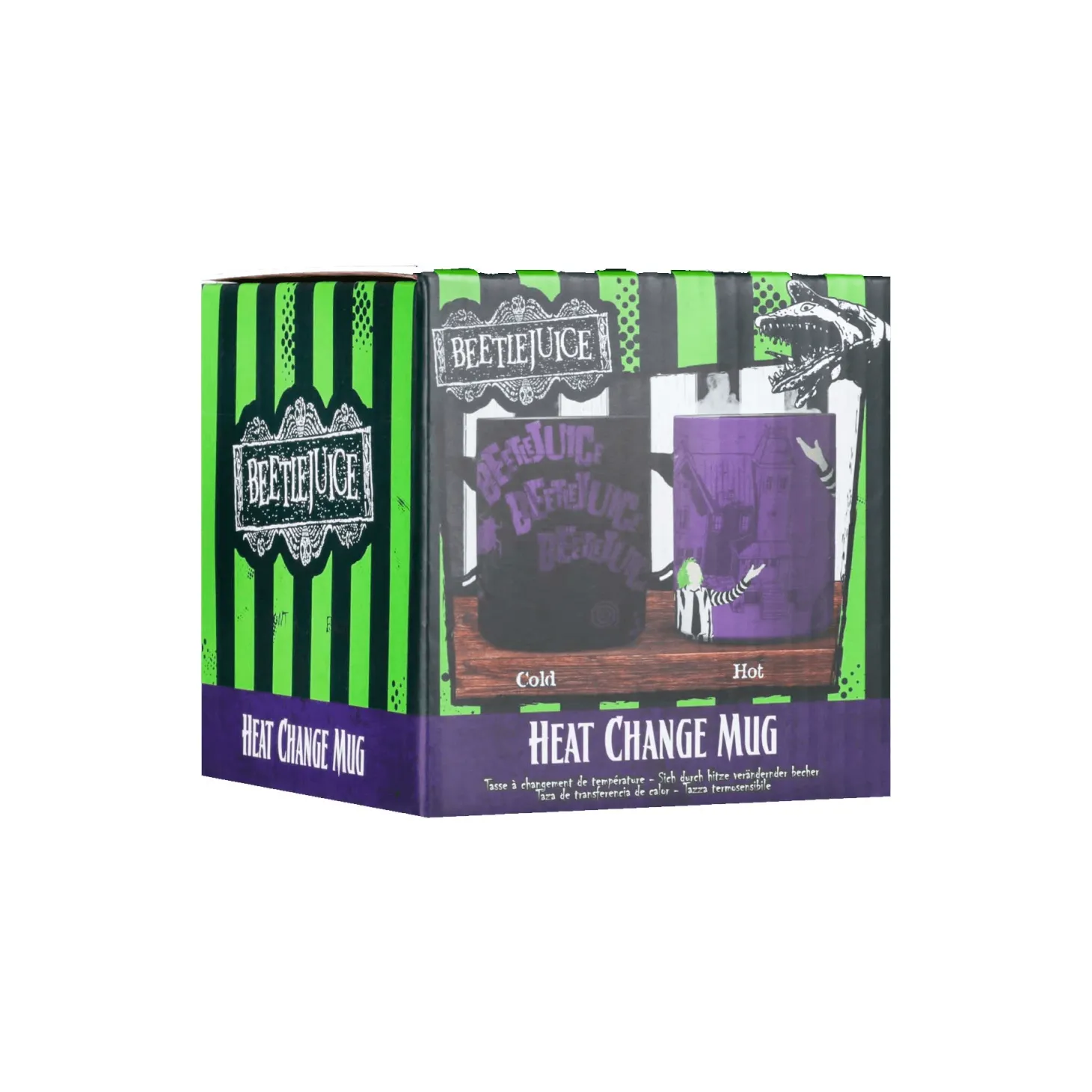 Taza termocromática BeetleJuice de 300 ml