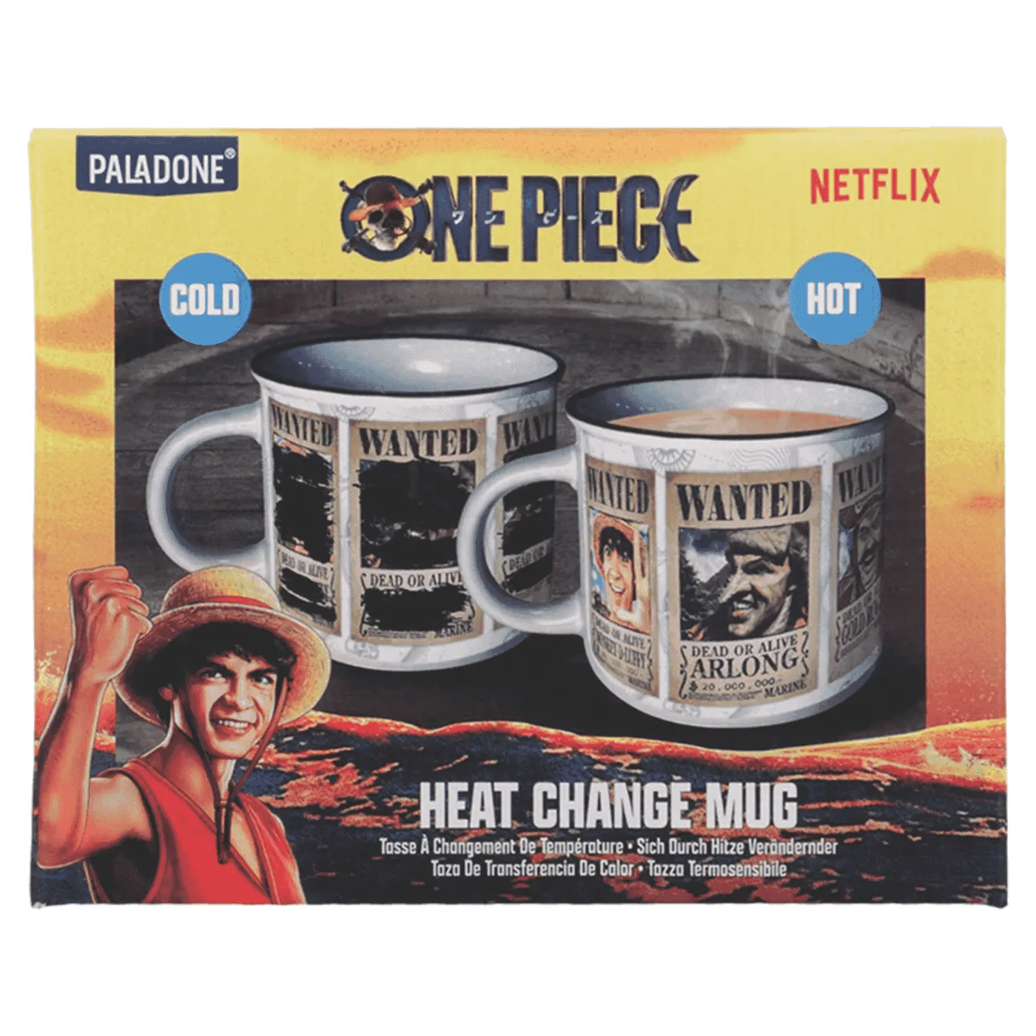 Taza Termo-reactiva One Piece Netflix – 350 ml
