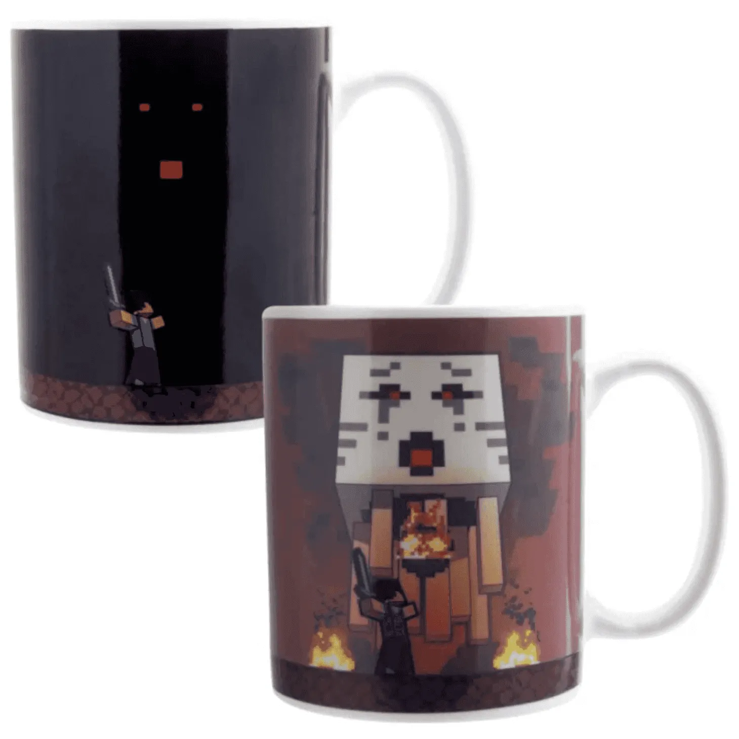 Taza Termosensible Minecraft Nether 300 ml