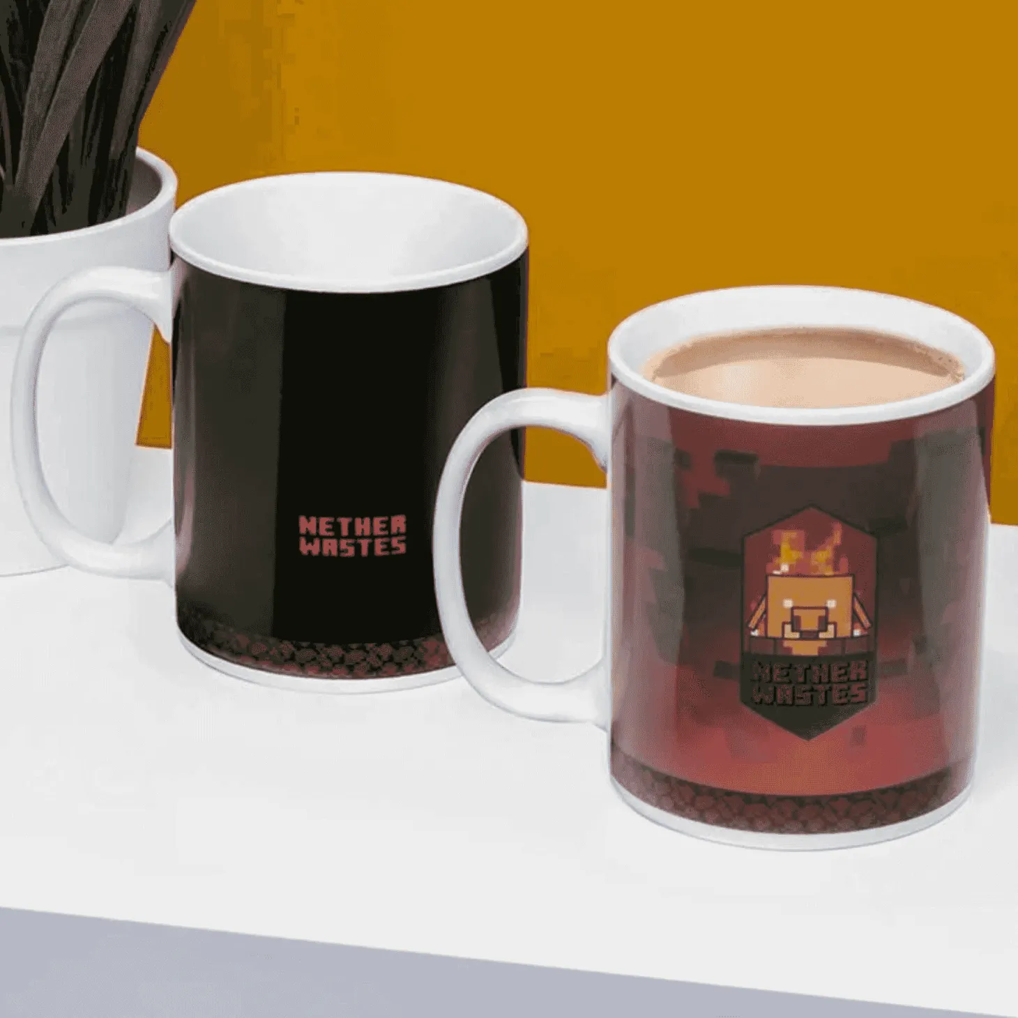 Taza Termosensible Minecraft Nether 300 ml