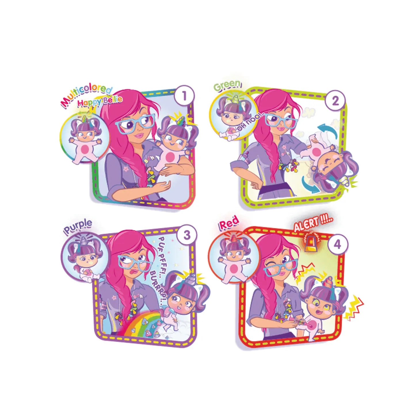 The Bellies Rosie Rainbow!