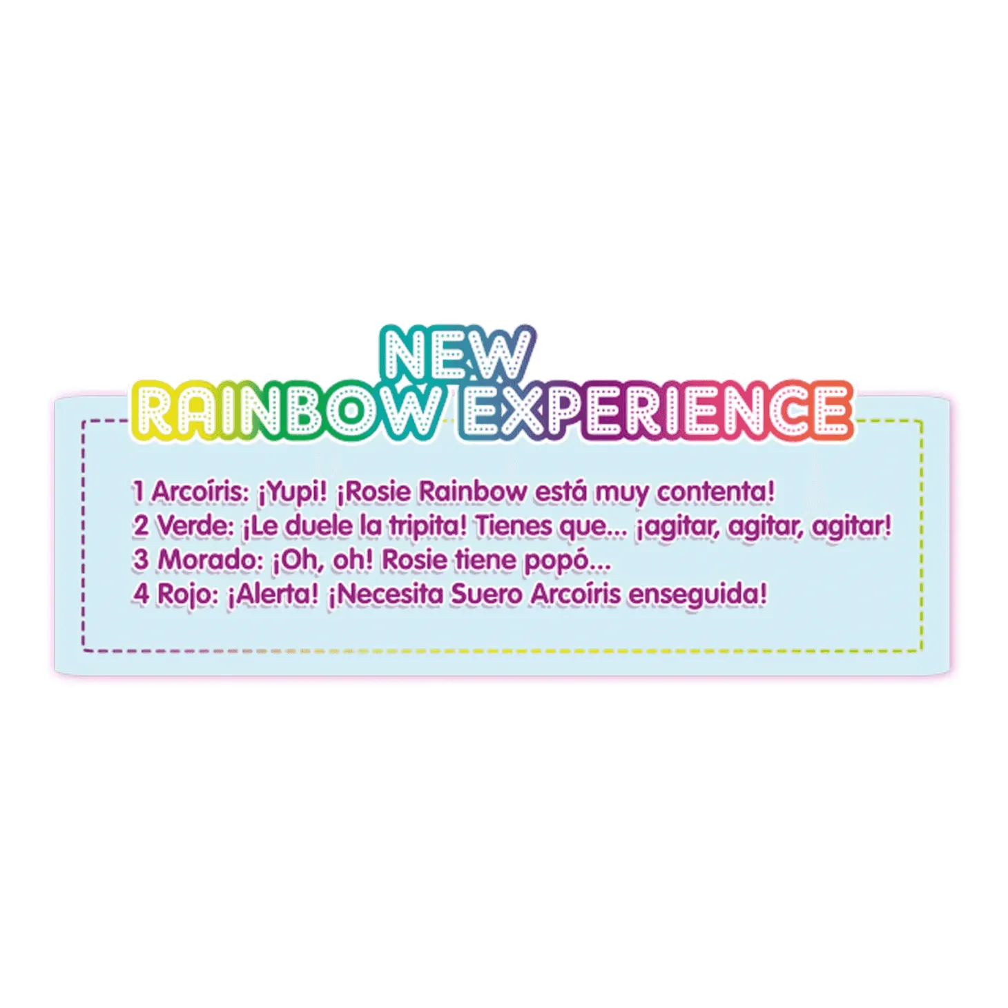 The Bellies Rosie Rainbow!