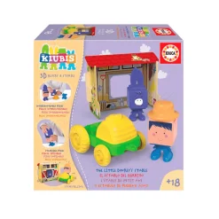 The Kiubis 2 Personajes y Tractor El Establo del Burrito