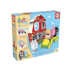 The Kiubis 6 Personajes y Tractor Fiesta en la Granja