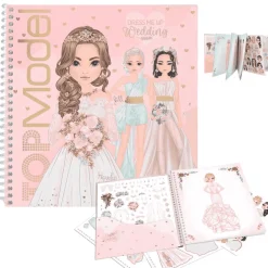 TOP Model Dress Cuaderno con Calcomanías