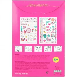 Top Model Tattoos Metallic