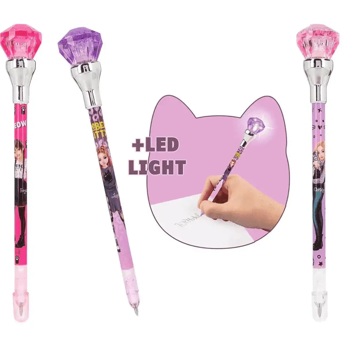 TOPModel bolígrafo con luz rebel kitty